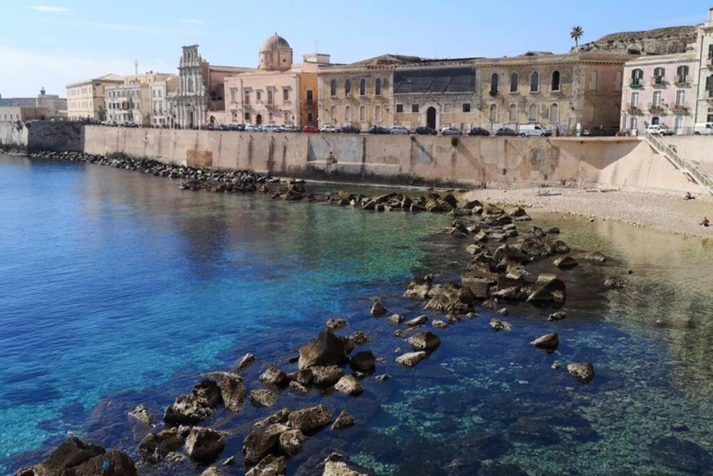 Sea-View Terrace & Bikes Moon Ortigia Holiday Home Syracuse Exterior photo